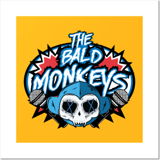 The Bald Monkeys (Glitch Monkey) Posters and Art